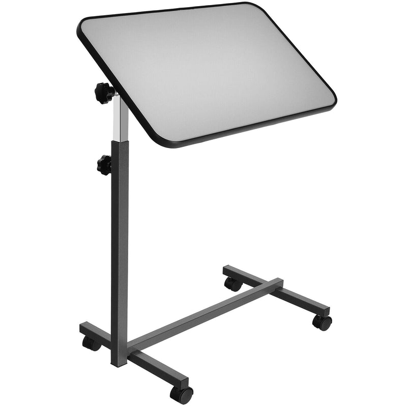 Over Bed Food Tray Small Rolling Computer Table - Relaxacare
