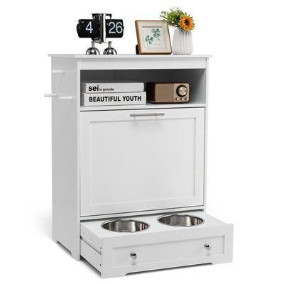 Pet Feeder Station with Stainless Steel Bowl - Relaxacare