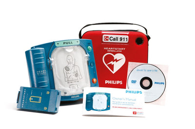 Philips - HeartStart HOME AED with Slim Carrying Case - Relaxacare
