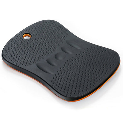 Portable Anti-Fatigue Balance Board with Raised Massage Points for Office-Black - Relaxacare