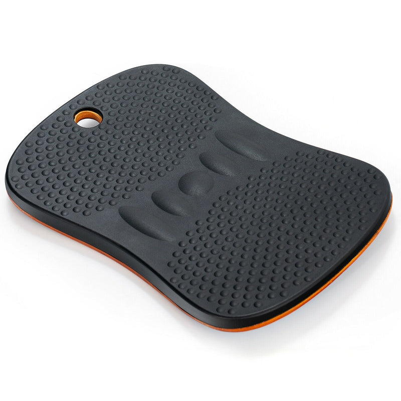 Portable Anti-Fatigue Balance Board with Raised Massage Points for Office-Black - Relaxacare