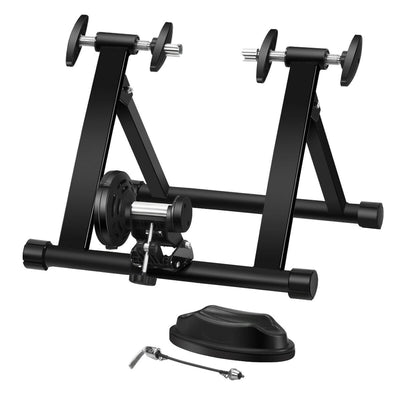 Portable Folding Steel Bicycle Indoor Exercise Training Stand - Relaxacare