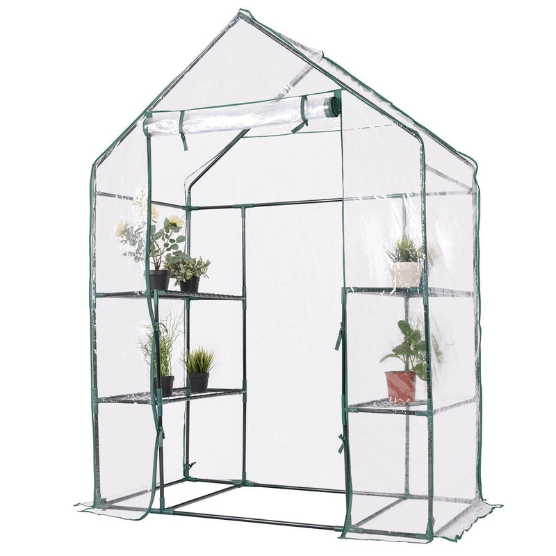Portable Outdoor 4 Shelves Greenhouse - Relaxacare
