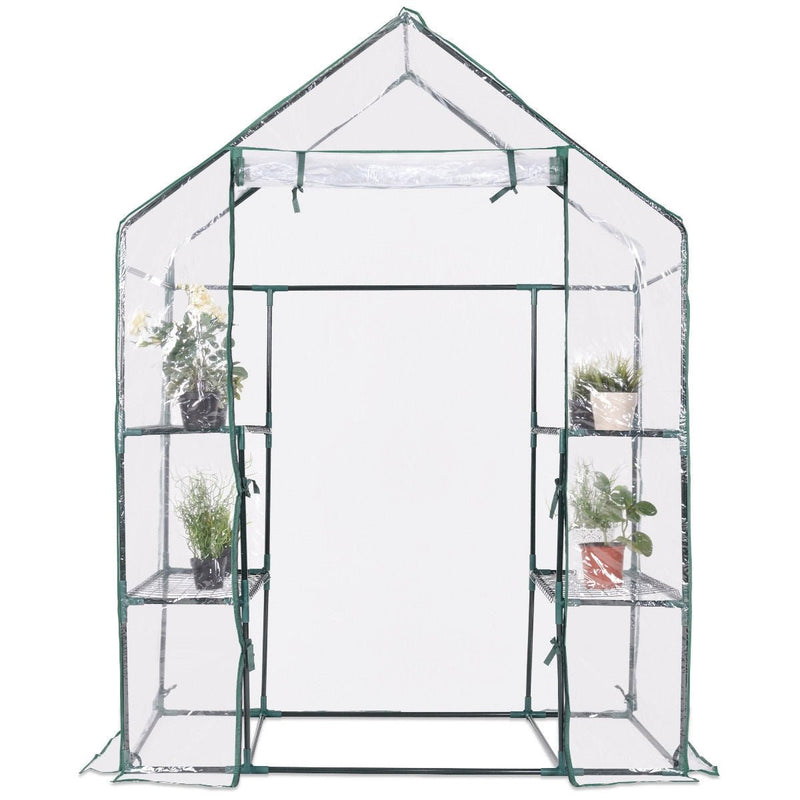 Portable Outdoor 4 Shelves Greenhouse - Relaxacare
