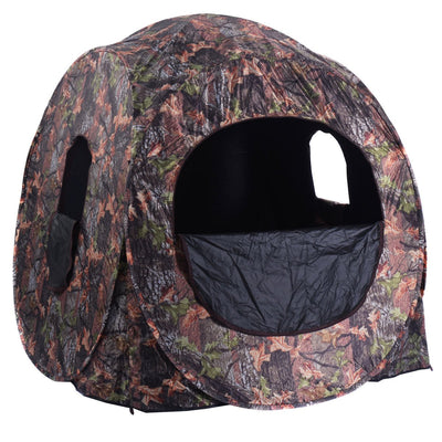 Portable Pop up Ground Camo Blind Hunting Enclosure - Relaxacare
