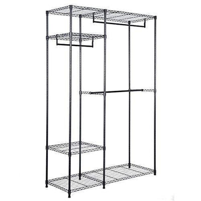 Portable Steel Closet Hanger Storage Rack Organizer - Relaxacare