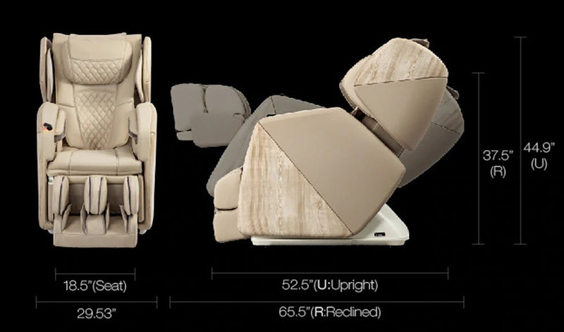 Pre Order-DEMO UNIT - OSAKI - OS - PRO SOHO - Advanced 4D Heated Roller Massage Chair - Relaxacare