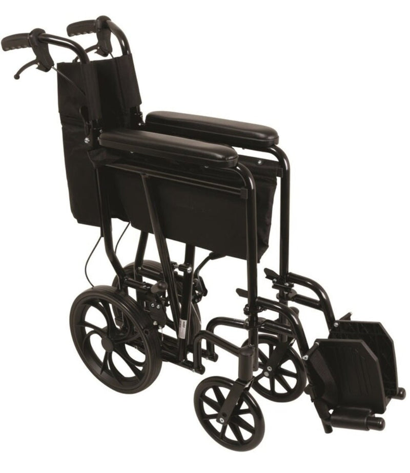 PROBASICS Aluminum Transport Chair With 12" Wheels - Relaxacare