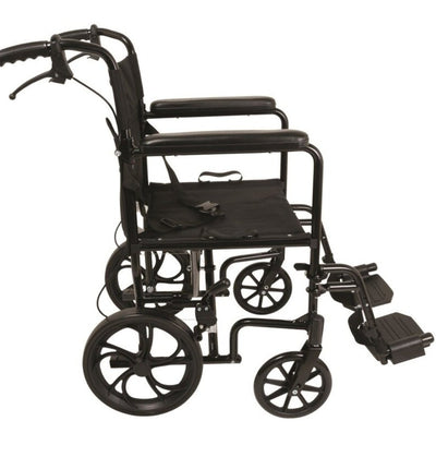 PROBASICS Aluminum Transport Chair With 12" Wheels - Relaxacare