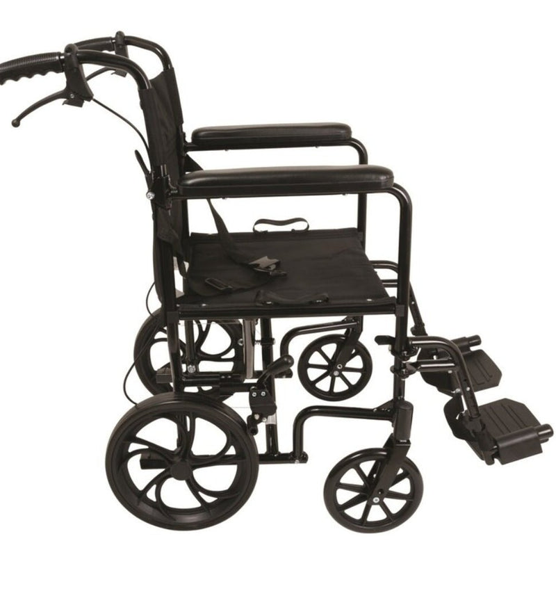 PROBASICS Aluminum Transport Chair With 12" Wheels - Relaxacare