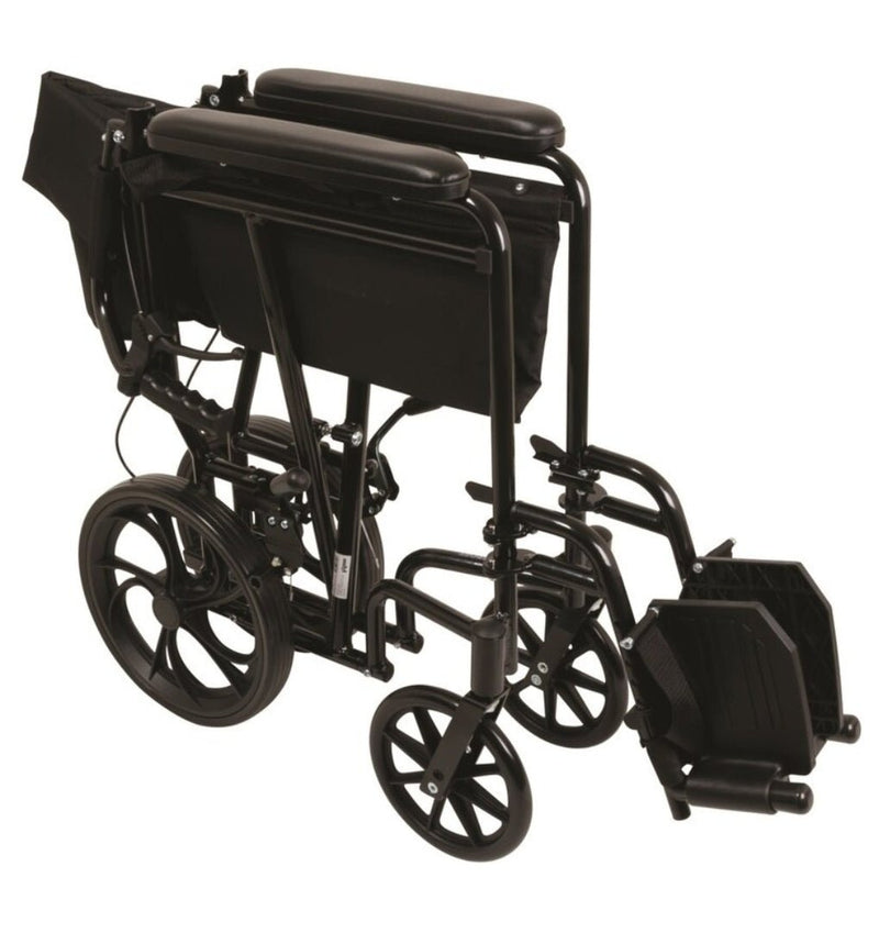 PROBASICS Aluminum Transport Chair With 12" Wheels - Relaxacare