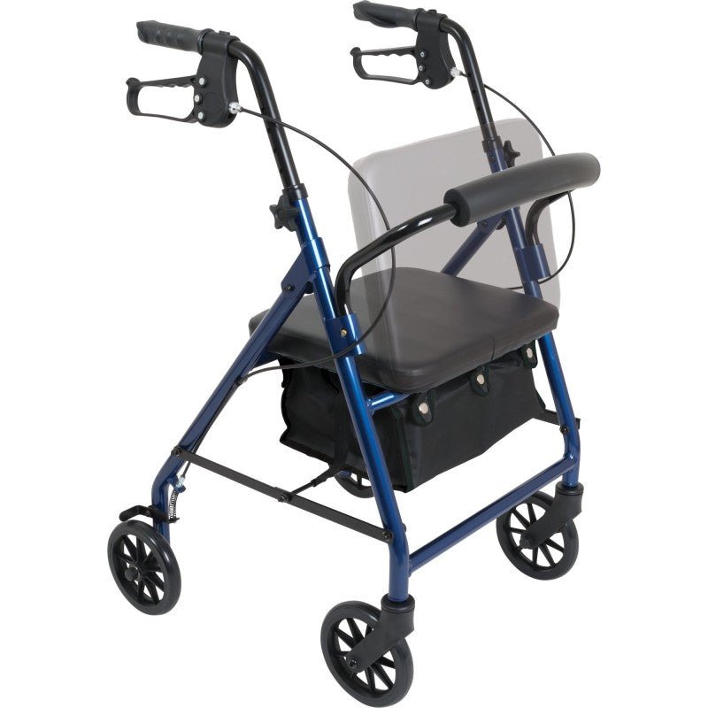 PROBASICS - Junior Aluminium Rollator 6" Wheels 250 lb weight - Relaxacare