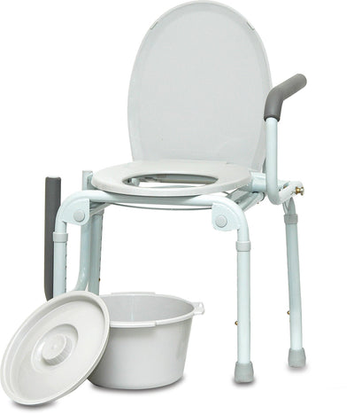 PROBASICS - Steel Drop-Arm Commode - Relaxacare