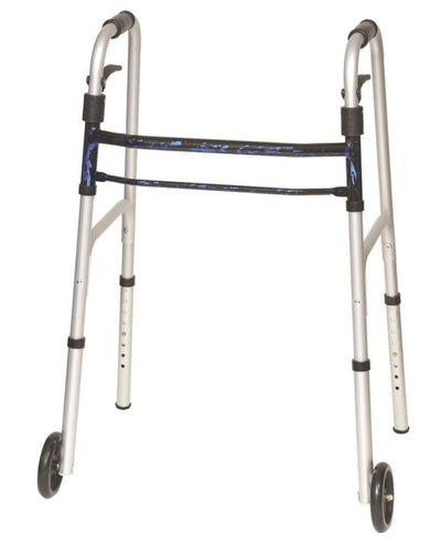 PROBASICS - Sure Lever Folding Walker With 5" Wheels - Relaxacare