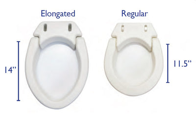 MOBB Hinged Raised Toilet Seat