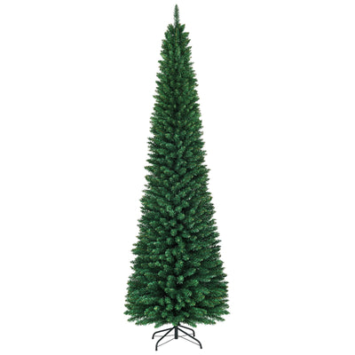 PVC Artificial Slim Pencil Christmas Tree-9' - Relaxacare