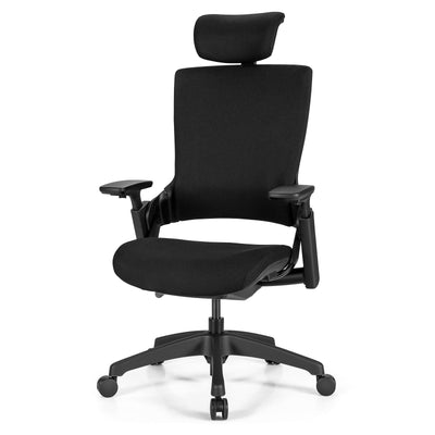 Reclining Computer Desk Chair with 3D Armrests and Headrest - Relaxacare