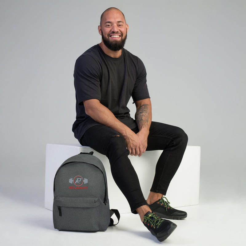 Relaxafit-Embroidered Backpack - Relaxacare