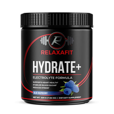 RelaxaFit - Premium Hydration+ - Electrolyte and Hydration Formula - Relaxacare