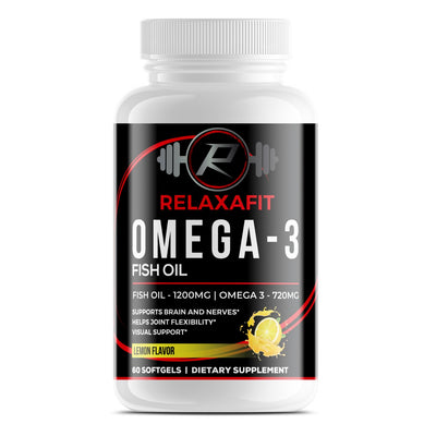 RelaxaFit - Premium Omega -3 Fish Oil. - Relaxacare