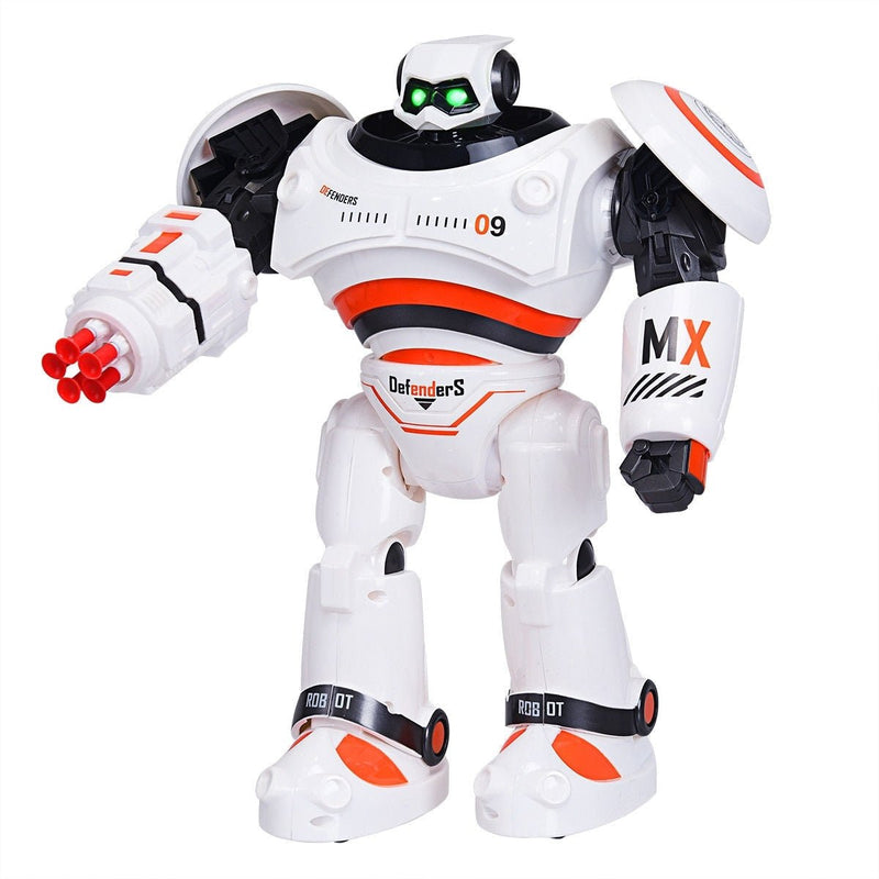Remote Control Programmable Intelligent Combat Fighting Robot -Orange - Relaxacare