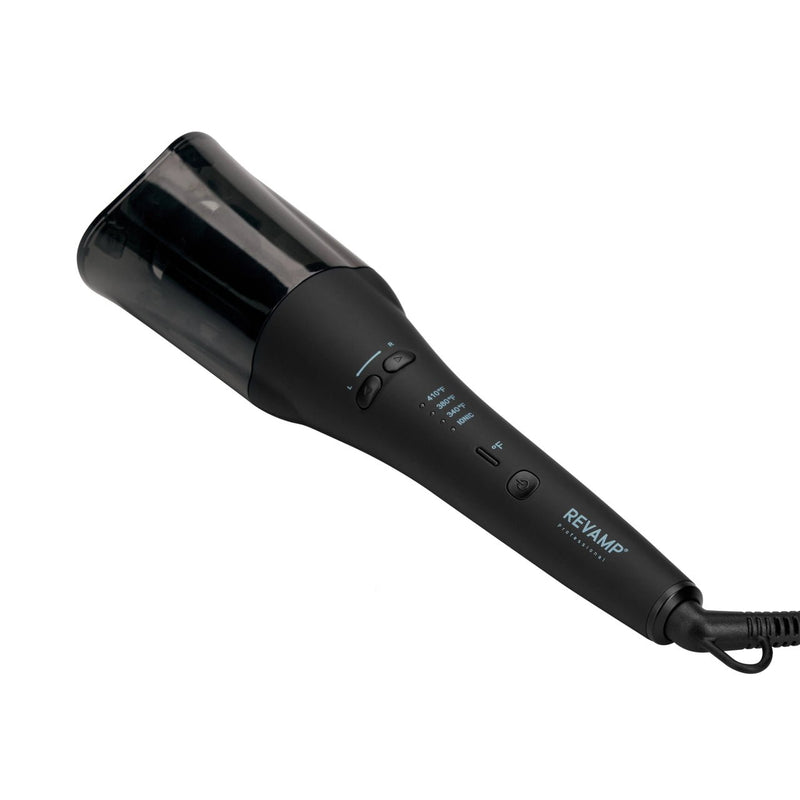 Revamp-Progloss Hollywood Wave, Curl & Advanced Shine Automatic Rotating Curler - Relaxacare