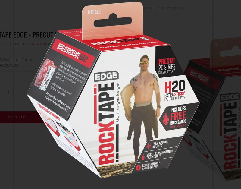 ROCKTAPE - ROCKTAPE EDGE PRECUT EDGE H2O - Relaxacare