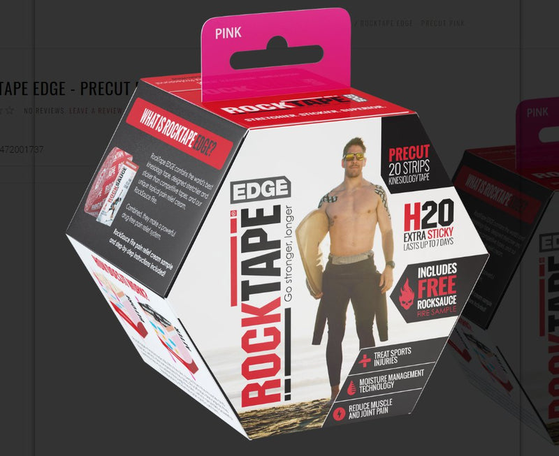 ROCKTAPE - ROCKTAPE EDGE PRECUT EDGE H2O - Relaxacare