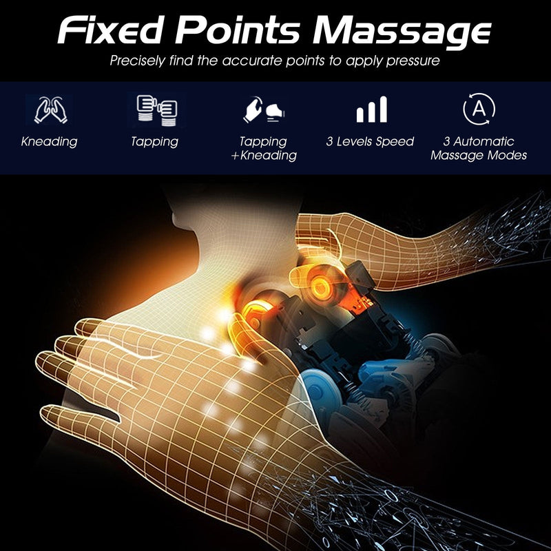 Sale-COSTWAY- FREE Foot Massager- JL10004WL - Full Body Zero Gravity Massage Chair Recliner with SL Track & Heat - Relaxacare