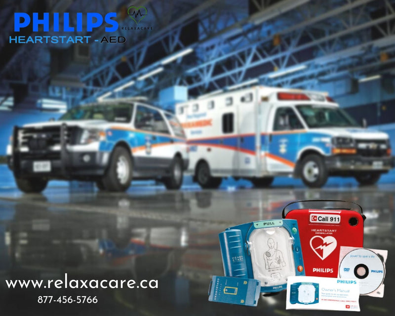 Sale-Philips - HeartStart OnSite AED with Ready-Pack configuration, Standard Carrying Case - Relaxacare