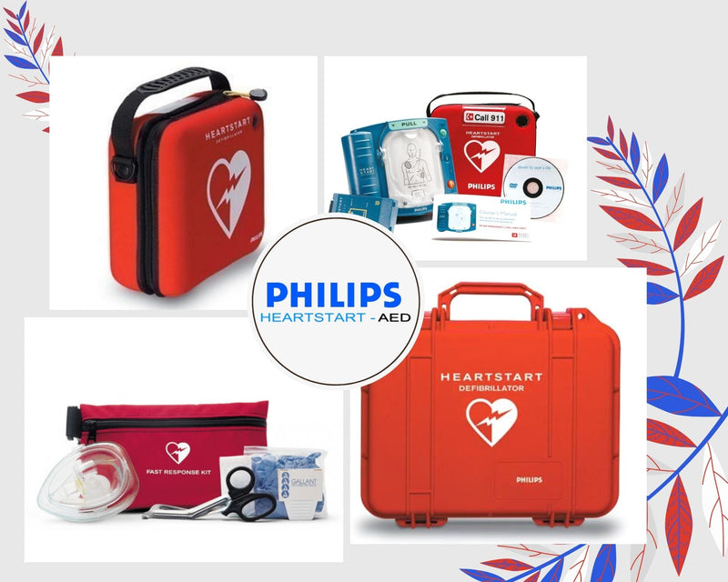 Sale-Philips - HeartStart OnSite AED with Ready-Pack configuration, Standard Carrying Case - Relaxacare
