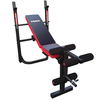 Sale-York -Aspire120 Exercise Bench With Leg Curl - Relaxacare