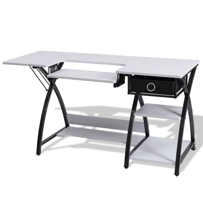 Sewing Craft Table Folding Computer Desk - Relaxacare