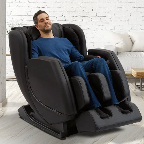 Sharper Image - Revival - L-Track Zero Gravity 4-Node Massage Chair - Relaxacare