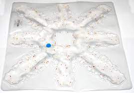 Skil-Care - 8 Spoke Snow Flake Gel Pad (Clear) 912449C - Relaxacare