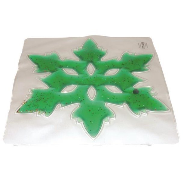 Skil-Care 912447G Light Box 6 Spoke Snow Flake Gel Pads - Green - Relaxacare