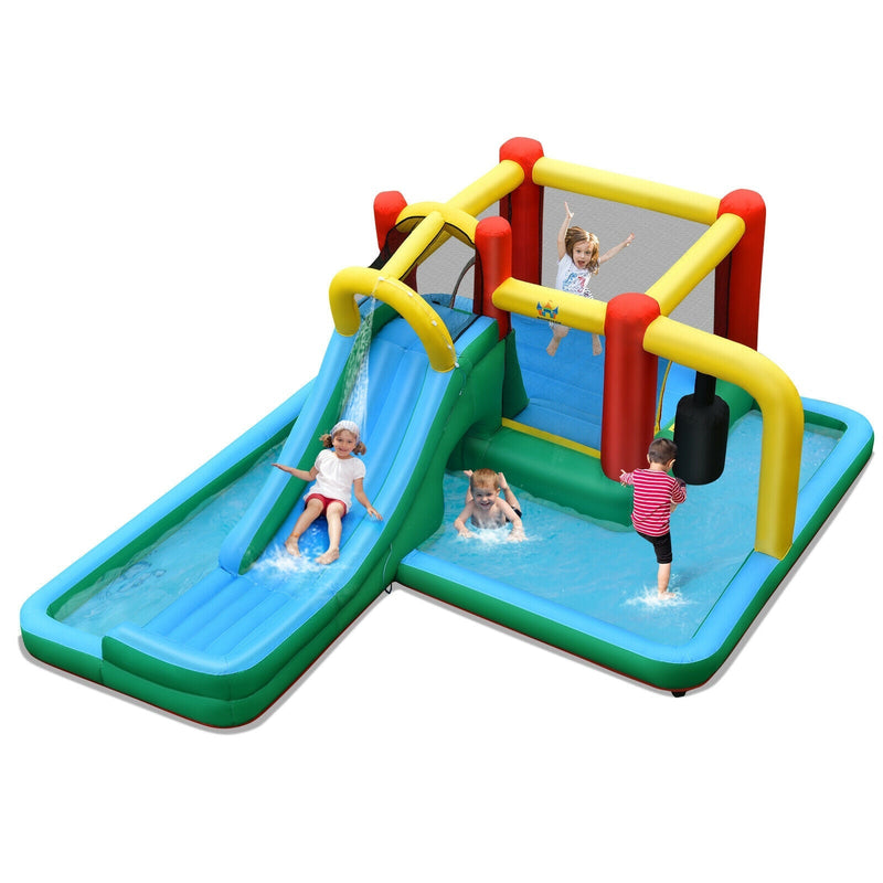 Slide Water Park Climbing Bouncer Pendulum Chunnel Game without Air-blower - Relaxacare