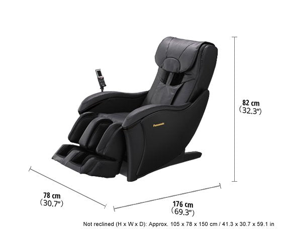 (Sold in Canada Only) Demo Unit-Panasonic Urban Series Massage Chair With Heated Foot & Calf Massage (EPMA03) - Relaxacare