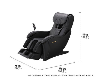 (Sold in Canada Only) Panasonic Urban Series Massage Chair With Heated Foot & Calf Massage (EPMA03) - Relaxacare