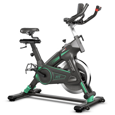 Stationary Exercise Cycling Bike with 33lbs Flywheel for Home - Relaxacare