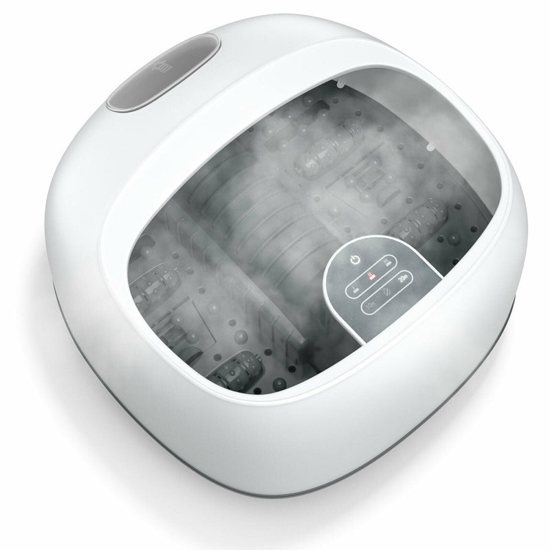 Steam Foot Spa Massager With 3 Heating Levels and Timers - Relaxacare