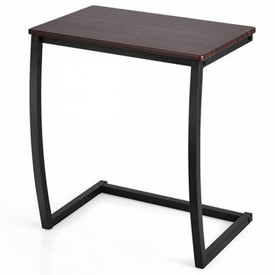 Steel Frame C-shaped Sofa Side End Table - Relaxacare