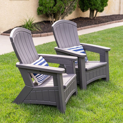 SunCast- Adirondack Chair with Storage - Relaxacare