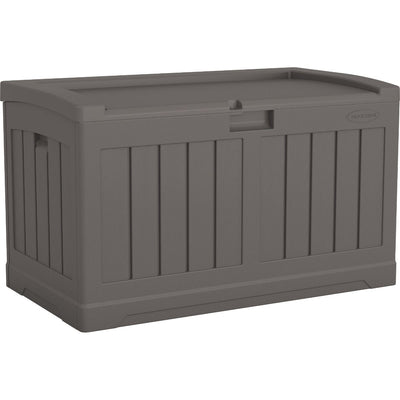 SunCast- Medium Deck Box with Seat - Stoney 50 Gallon - Relaxacare