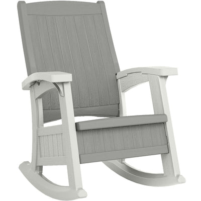 SunCast- Rocking Chair with Storage - Dove Gray - Relaxacare