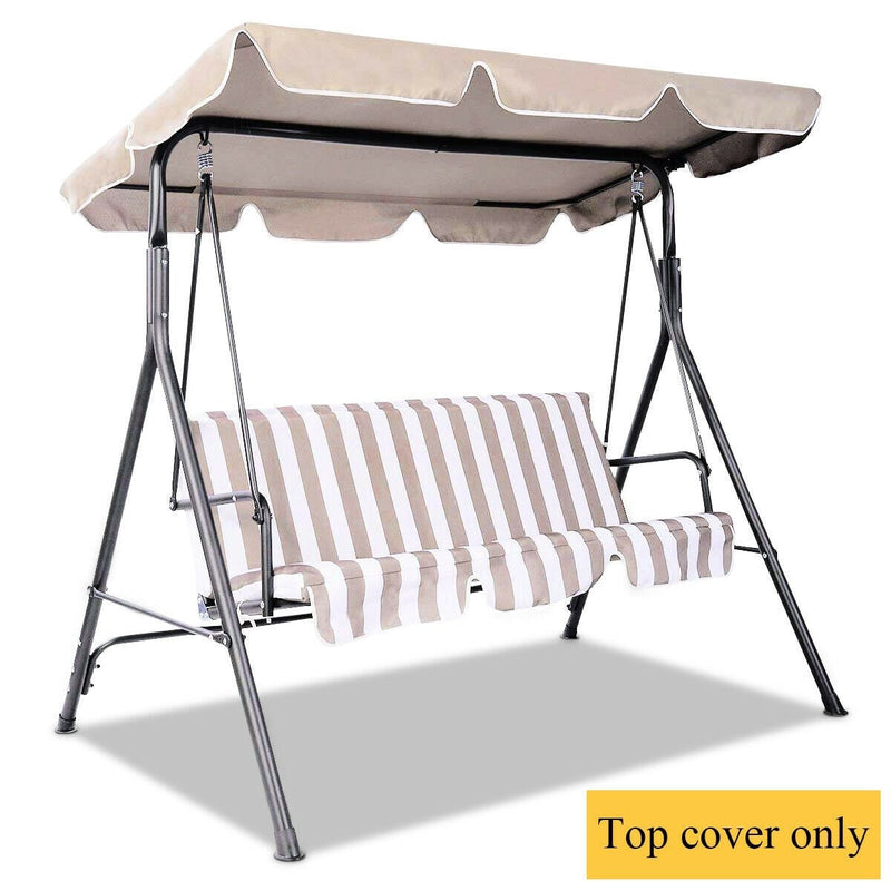 Swing Top Canopy Replacement Cover-Beige - Relaxacare