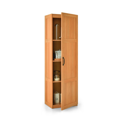 Tall Storage Cabinet with 4 Storage Shelves for Bathroom Living Room - Relaxacare