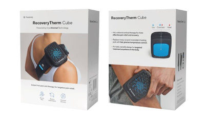 Therabody RecoveryTherm Cube Hot & Cold Therapy Device- Grey - Relaxacare