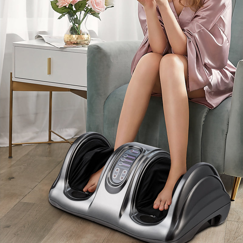 Therapeutic Shiatsu Foot Massager with High Intensity Rollers - Relaxacare