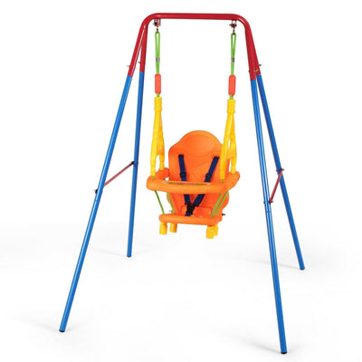 Toddler Swing Set High Back Seat with Swing Set - Relaxacare